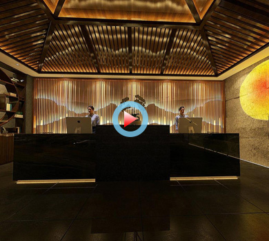 百草源中醫(yī)養(yǎng)生館設計全景