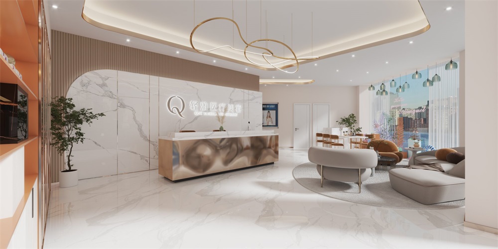 金華醫(yī)療美容院裝修設(shè)計(jì)案例效果圖