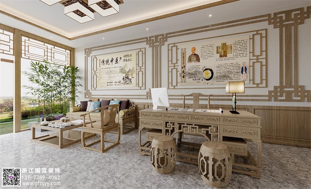 中醫(yī)特色裝修，中醫(yī)館室內(nèi)設計注意事項！