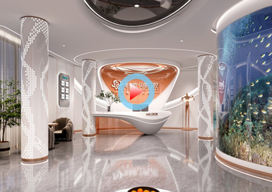 杭州濱江維密歐貝麗門診部設(shè)計(jì)全景案例