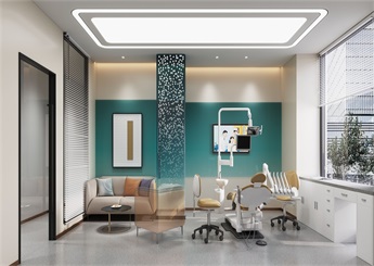 伊美佳口腔門診部裝修設(shè)計案例效果圖