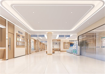 池州中西結(jié)合門(mén)診部設(shè)計(jì)裝修案例